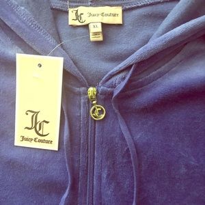 Juicy Couture Purple ZIP Up SweatSuit Set Xl never worn still with tag